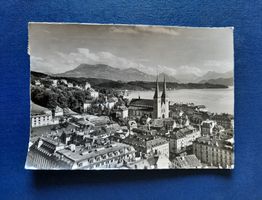 Ansichtskarte Luzern Hofkirchenquartier, gest 1947