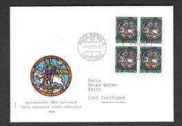 Pro Patria Viererblock 1968
