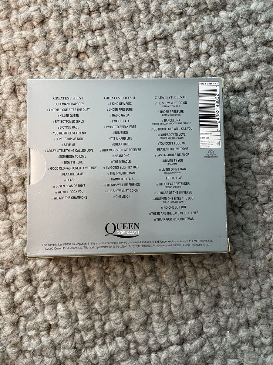 CD: 3CD Queen — Greatest Hits 1/2/3 – Usato da Reinach AG venduto da trigger7811 1