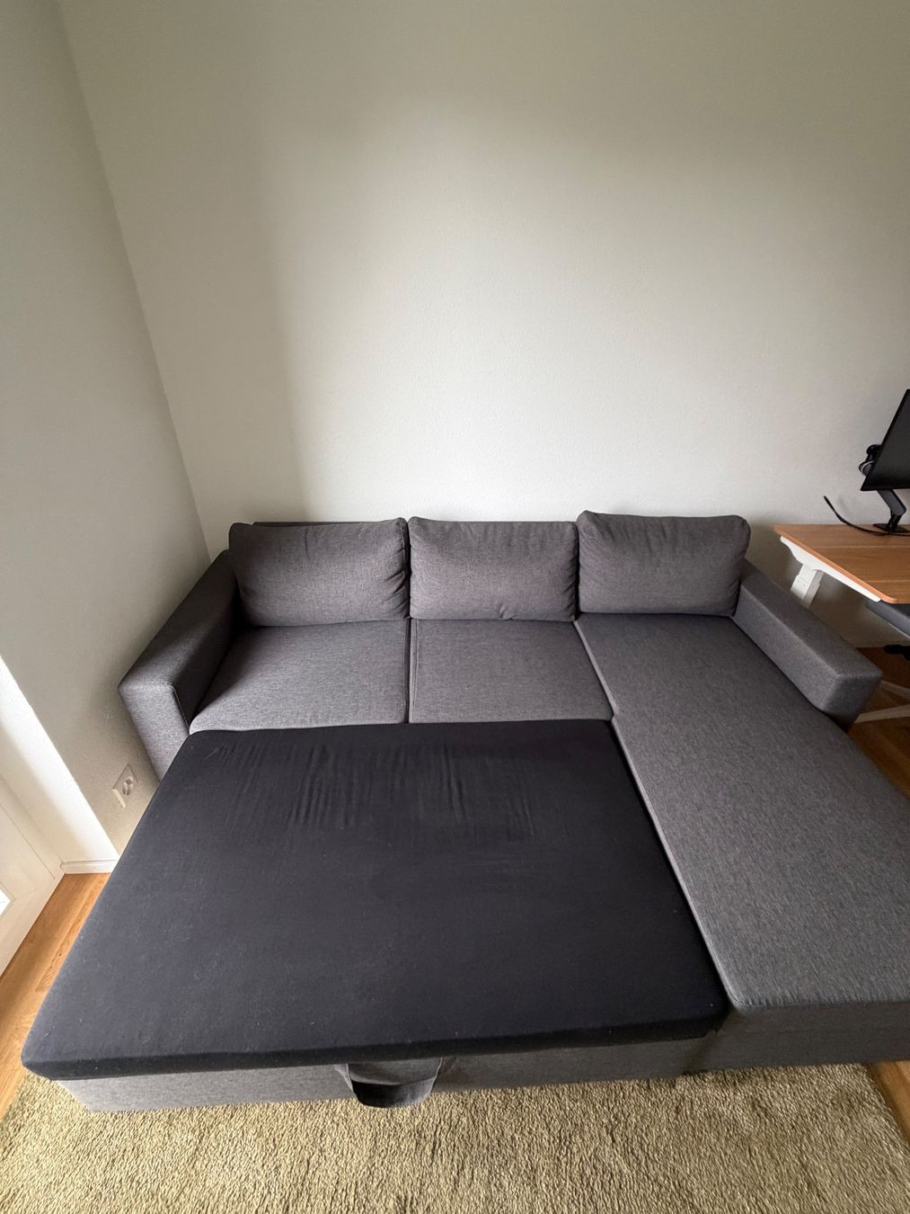 Divani: Schlafsofa/Ecksofa in Dunkelgrau – Usato da Zuchwil venduto da mic_7px5 2