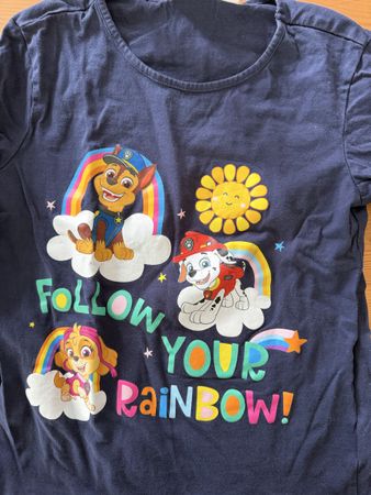 Langarm Shirt Paw Patrol Mädchen 122/128