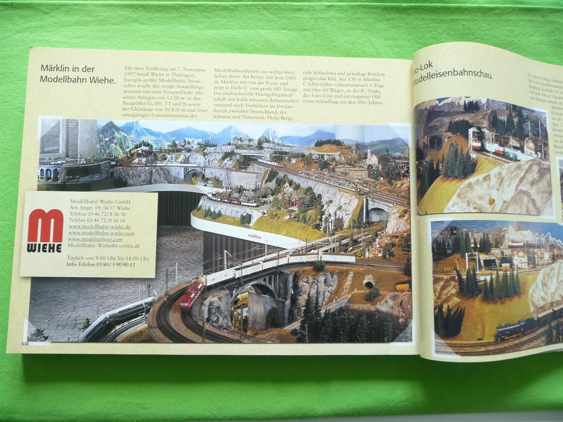 Märklin Modellini di ferrovie: Märklin Program 2001/02 Jahrbuch mit  552 Seiten - VersionDA – Usato da Winterthur venduto da Ricardo211 3