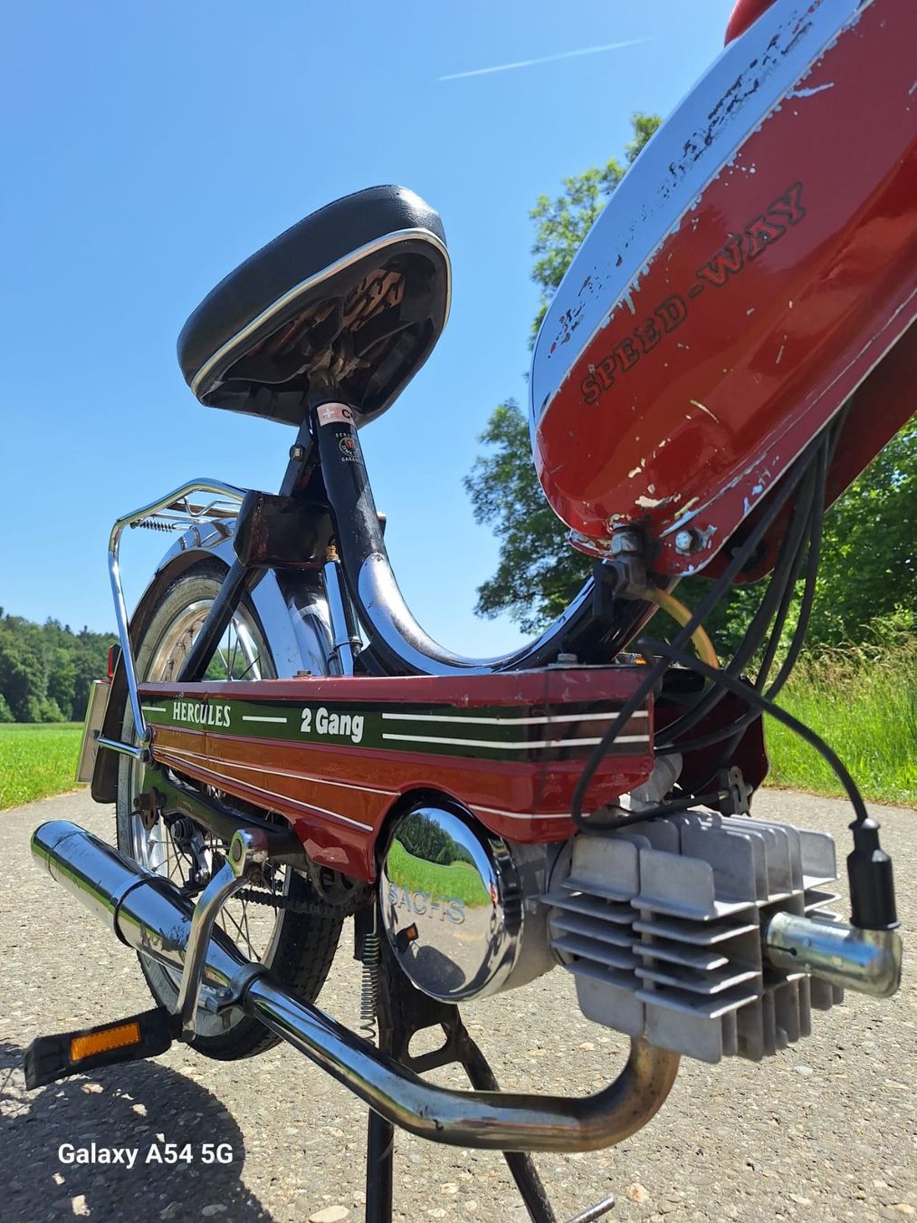Hercules Cyclomoteurs: Hercules Bonanza mit 2 Gang Handschaltung – D'occasion à Möriken AG par Klausi73 4