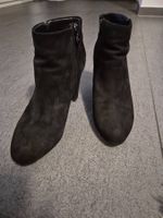 Schwarze Wildleder Stiefeletten, Geox, Gr. 41!