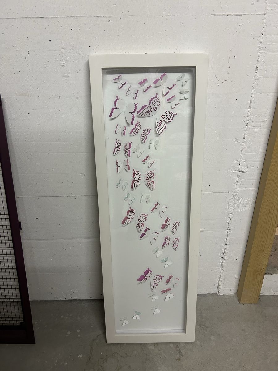 Foto & Immagini: Laura Ashley Wandbild mit Schmetterlingen – Usato da Allschwil venduto da Frieda8
