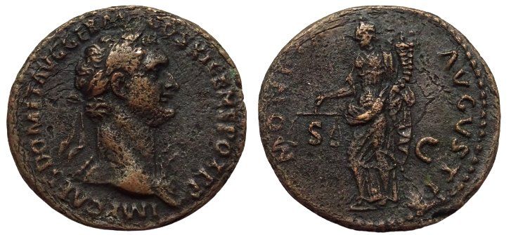 Tutti le monete: DOMITIAN münze – Usato da La Sarraz venduto da classicworldcoins
