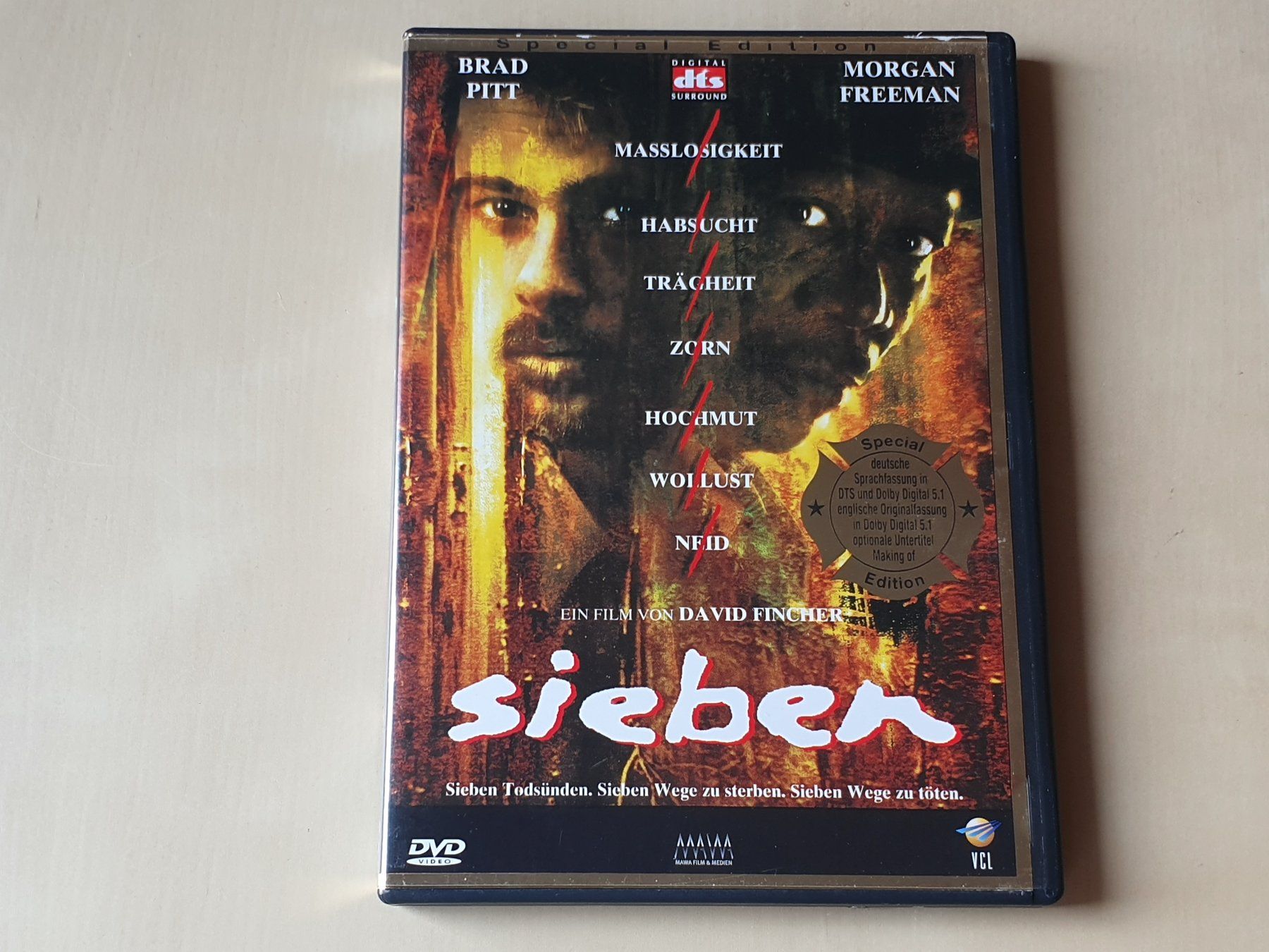 Alle DVDs: Sieben – Gebraucht aus Stansstad von collectorsshop