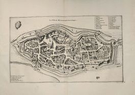 Mülhausen seltener  Kupferstich 1723