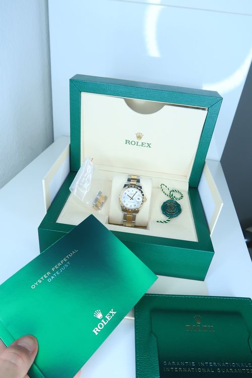 Rolex Orologi: Rolex Oyster Datejust 31mm yellow gold and diamonds – Usato da Zürich venduto da ghe_k58z 6