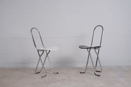 2 KLAPPSTÜHLE DAFNE VON GASTONE RINALDI FÜR THEMA