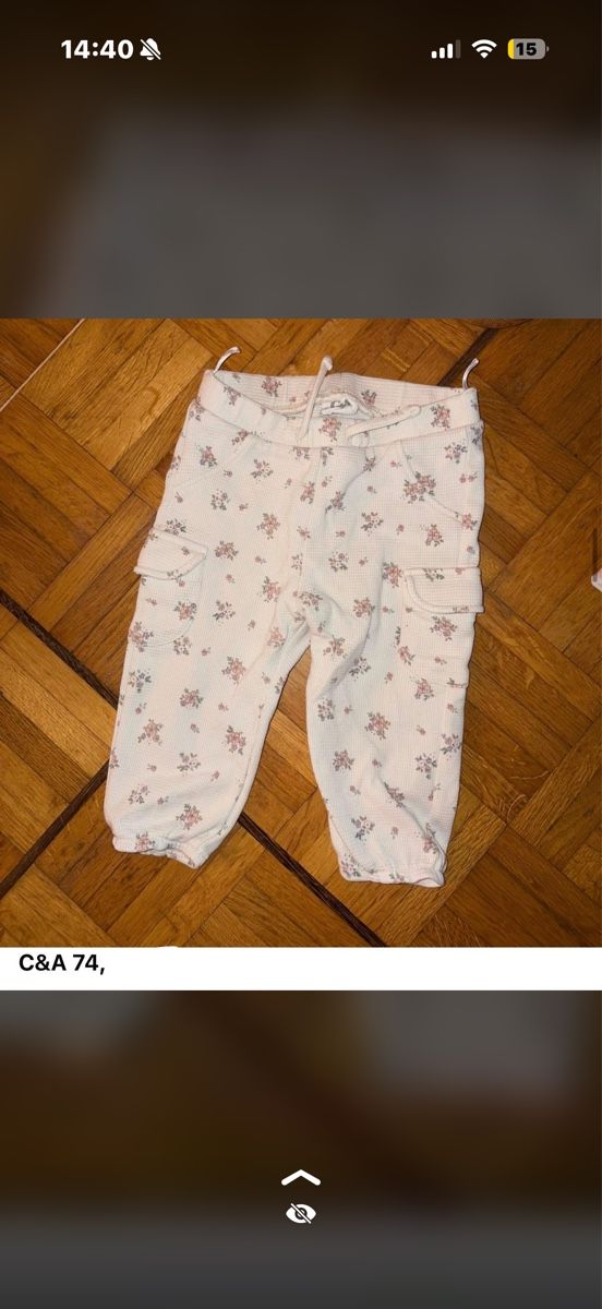 Pantaloni: Hose von C& A Gr 74 Mädchen – Nuovo (secondo la descrizione) da Toffen venduto da 12Dela