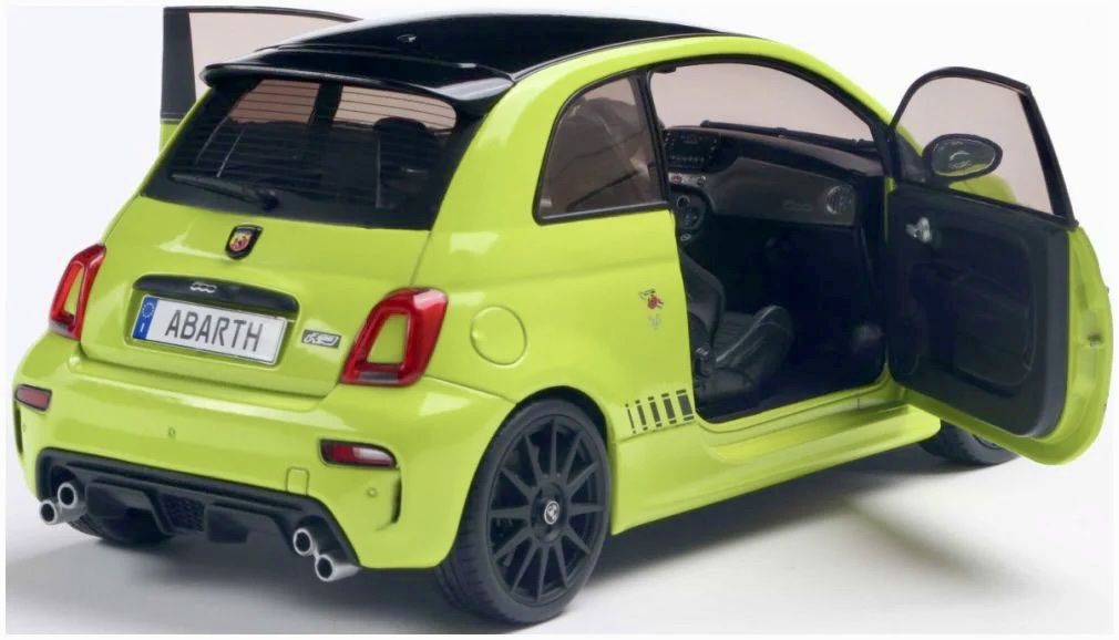Fiat Modellini d'auto: FIAT 500 ABARTH 595 MASSSTAB 1:18 – Nuovo e nell'imballaggio originale da Erlenbach im Simmental venduto da Model_box 7