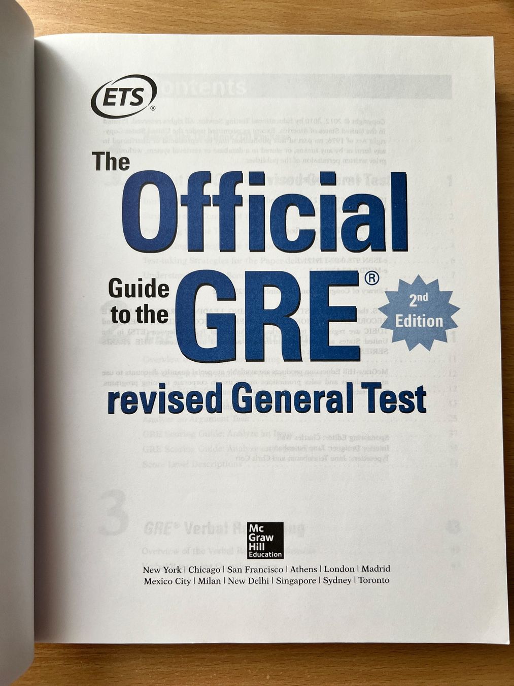 Libri: Official Guide to the GRE Revised General Test (ETS) – Nuovo (secondo la descrizione) da Schlieren venduto da pet_dt5x 2