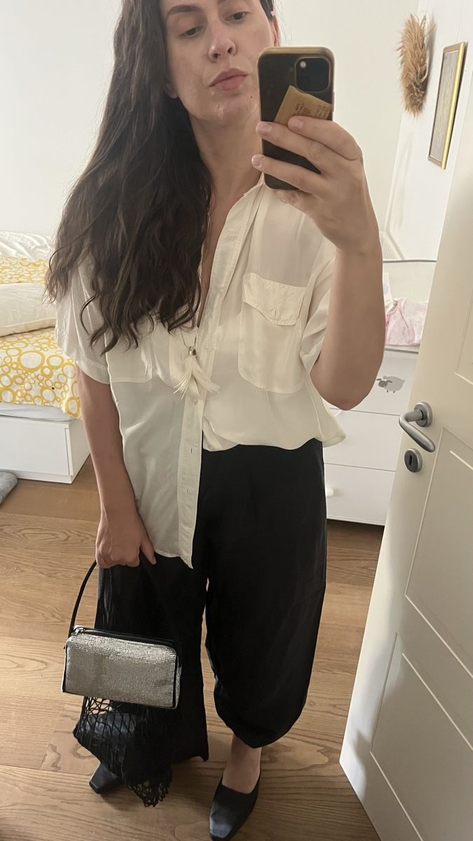 Arket Borse da donna: Borsa ARKET a spalla argentata con strass nuova – Nuovo (secondo la descrizione) da Lugano venduto da yul_fhg2 9