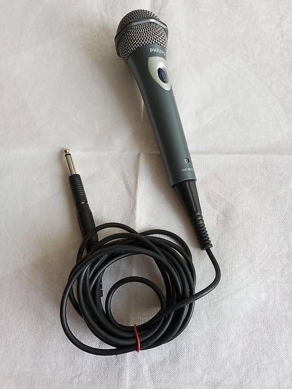 Microfoni: Mikrofon Philips mit Kabel – Usato da Winterthur venduto da pet_6tq2 1