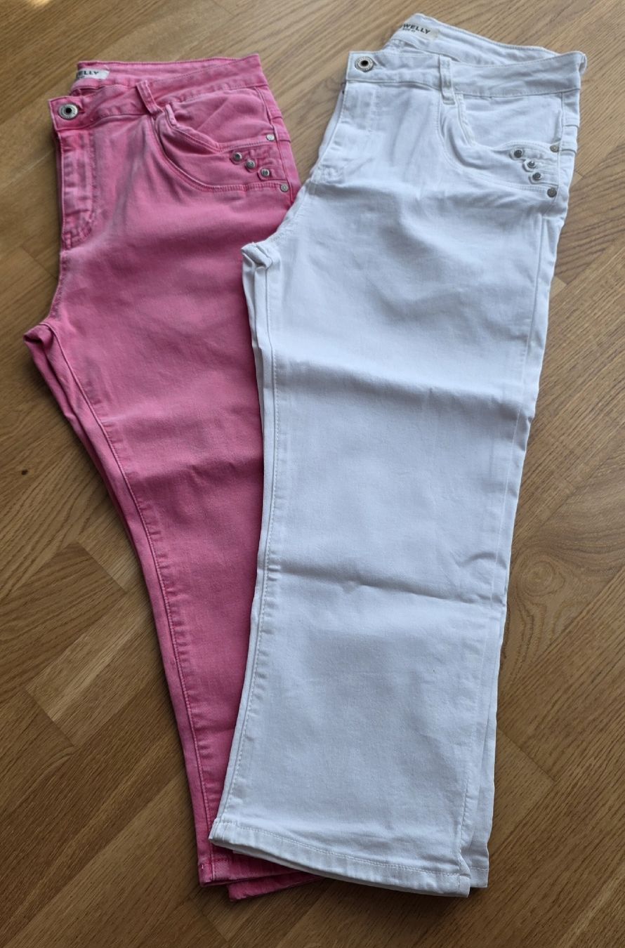 Jeans:  2 Stk.Damen 3/4 Länge, Gr.42 – Nuovo (secondo la descrizione) da Frauenfeld venduto da Reddragon
