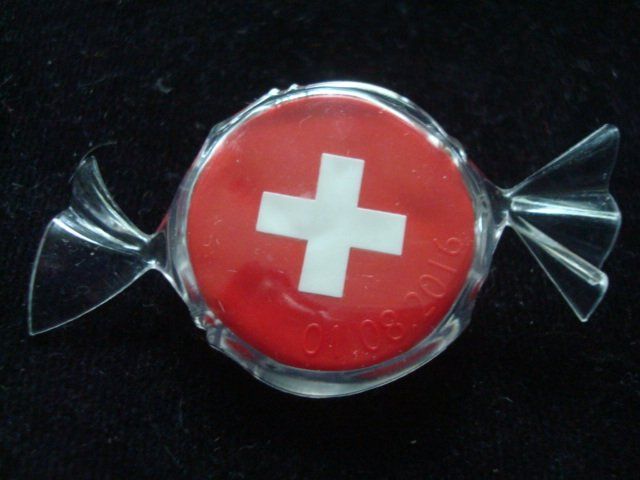 Placchette & Badge: Abzeichen 1. August 2016 – Usato da Riehen venduto da Baerewaegli