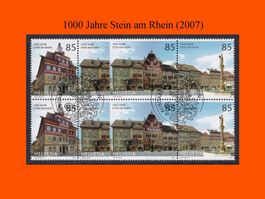 Viererblock "1000 Jahre Stein am Rhein" (2007)