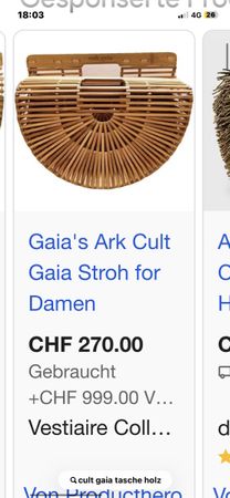 Cult Gaia Ark Bag Bambus