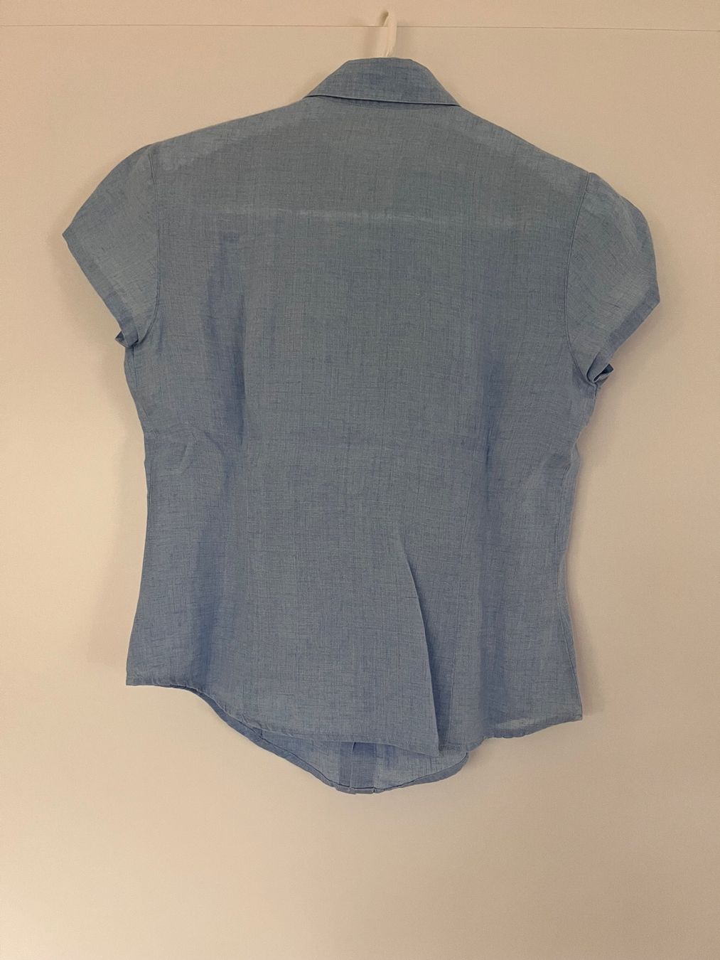 Robert Friedman Blusen: ROBERT FRIEDMAN Blouse (Damen)/Leinen/Grösse S/hellbblau – Gebraucht aus Männedorf von lei_p9ps 2