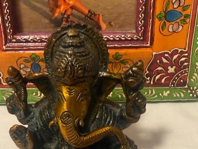 Skulpturen & Statuen: Skulptur "Indischer Gott Ganesha", Messing – Gebraucht aus Niederscherli von ija_y67c 1