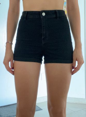 Jeansshorts schwarz H&M 36