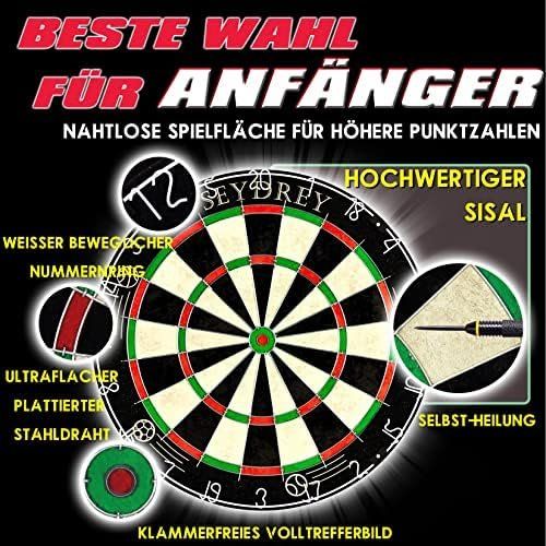 Freccette: Kork Dartscheibe mit Pfeilen Offizielles – Nuovo e nell'imballaggio originale da Hundwil venduto da Stallone6 2