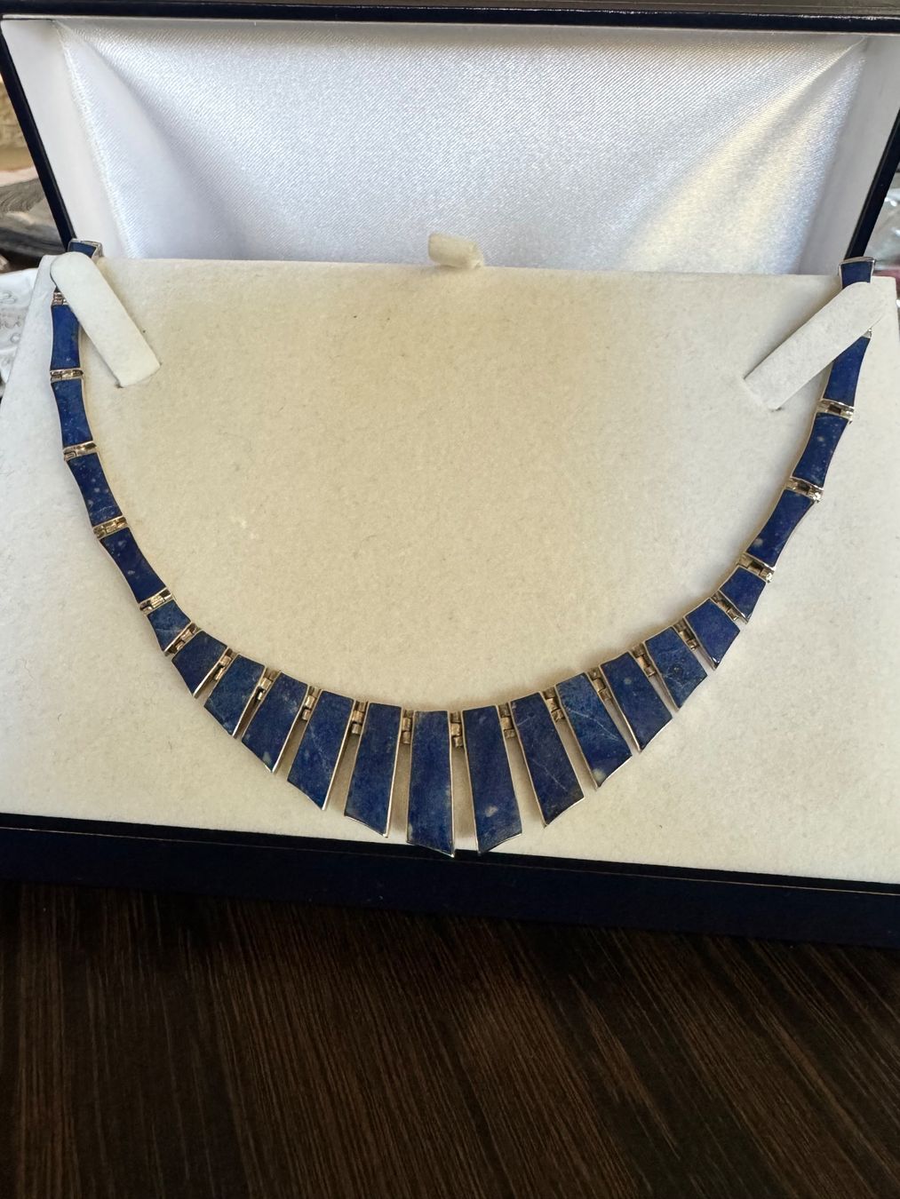 Catenine: NEU Sterling Silber 950 mit Lapislazuli – Nuovo e nell'imballaggio originale da Bern venduto da Javero 2