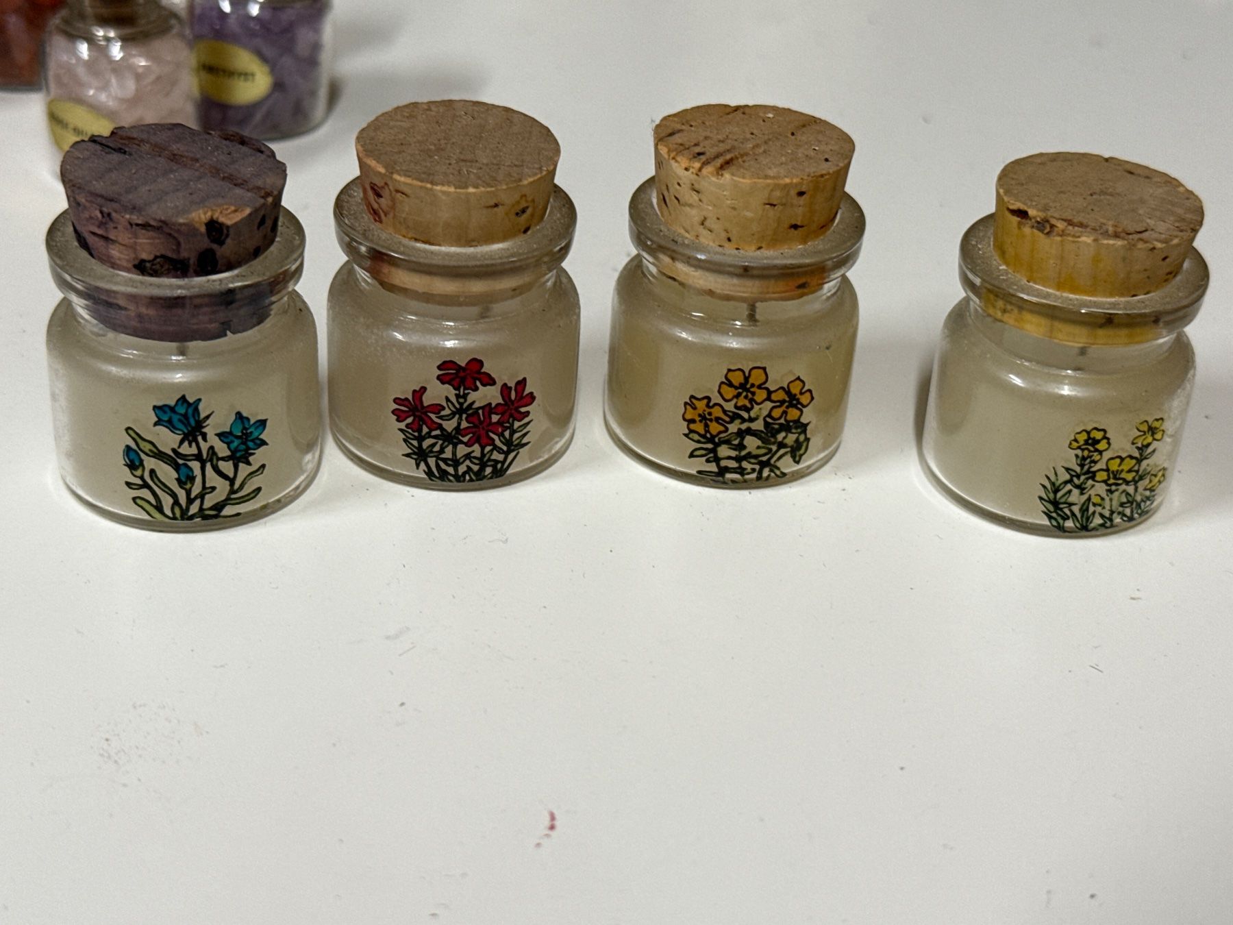 Candele: 4 Minikerzen im Glas, 4x3 cm – Usato da Amriswil venduto da used2use 1