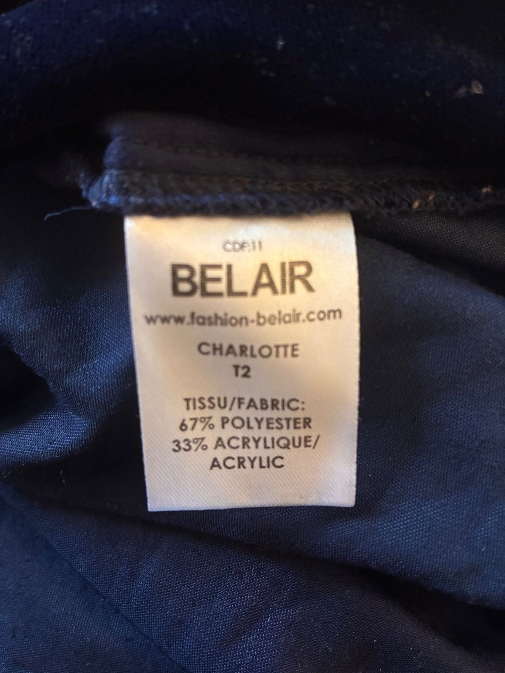 Top: Schulterfrei Oberteil BelAir Velours – Usato da Erlenbach ZH venduto da reb_f87b 3