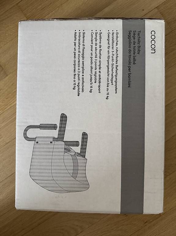 Hochstühle: Cocon Tischsitz Baby Kindersitz – Gebraucht aus Ehrendingen von Veiga 1