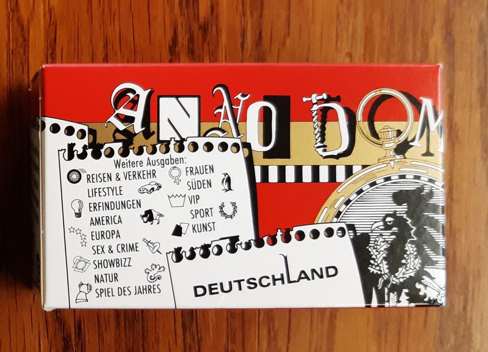 FataMorgana 9021 - Anno Domini: Deutschland - Gioco Da Tavolo Di Storia E Comunicazione Per 2-8 Giocatori, 30 Minuti