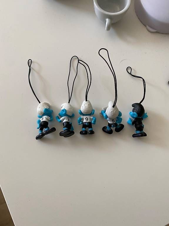 Statuette: Schlümpfe Fussball – Usato da Neerach venduto da Softeis_83 1