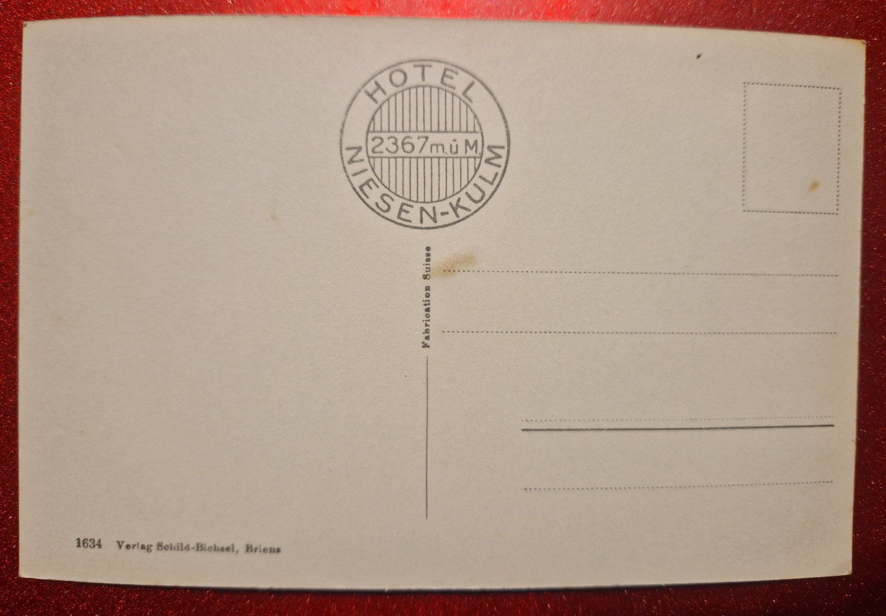Cartoline postali: Niesen-Bahn, Eiger, Mönch, Jungfrau top – Nuovo (secondo la descrizione) da Melchnau venduto da Arthurius 1