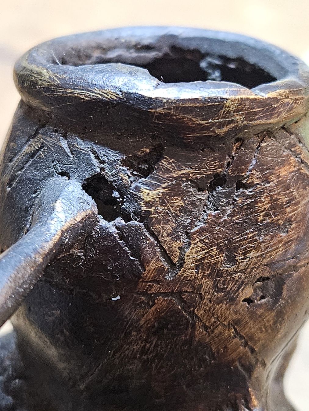 Pipe & Accessori: Bamileke Bronce Pfeife (Q) – Usato da Rorschach venduto da TimelessTrading 4