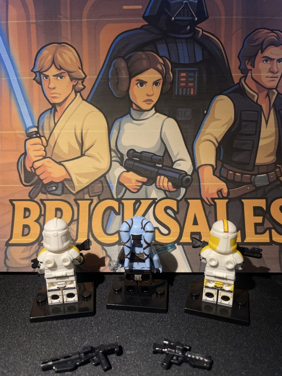 Star Wars Figuren: Star Wars Aayla Commander Bly 327th Trooper Lego-Komp. – Neu (gemäss Beschreibung) aus Zufikon von BrickSales 2