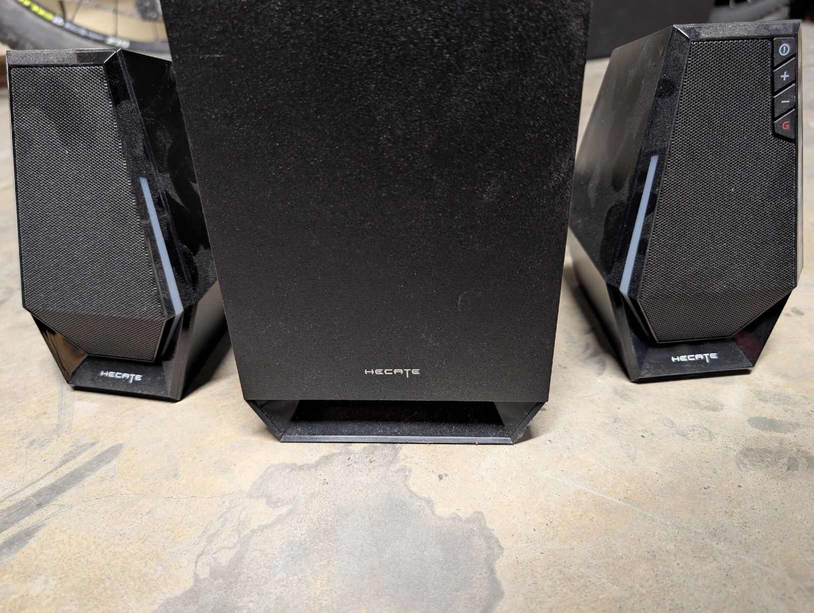 Lautsprecher: Hecate G1500 MAX 2.1 Desktop Gaming Speakers Schwarz – Gebraucht aus Cordast von HePa02 1