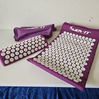 Movit Akupressurmatte Set lila neuwertig