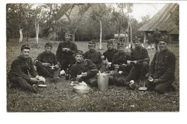 Militär - Soldaten - Mittagsrast - Verpflegung - Bühler 1914