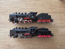 2 Märklin Dampflokomotiven DB 24 058 