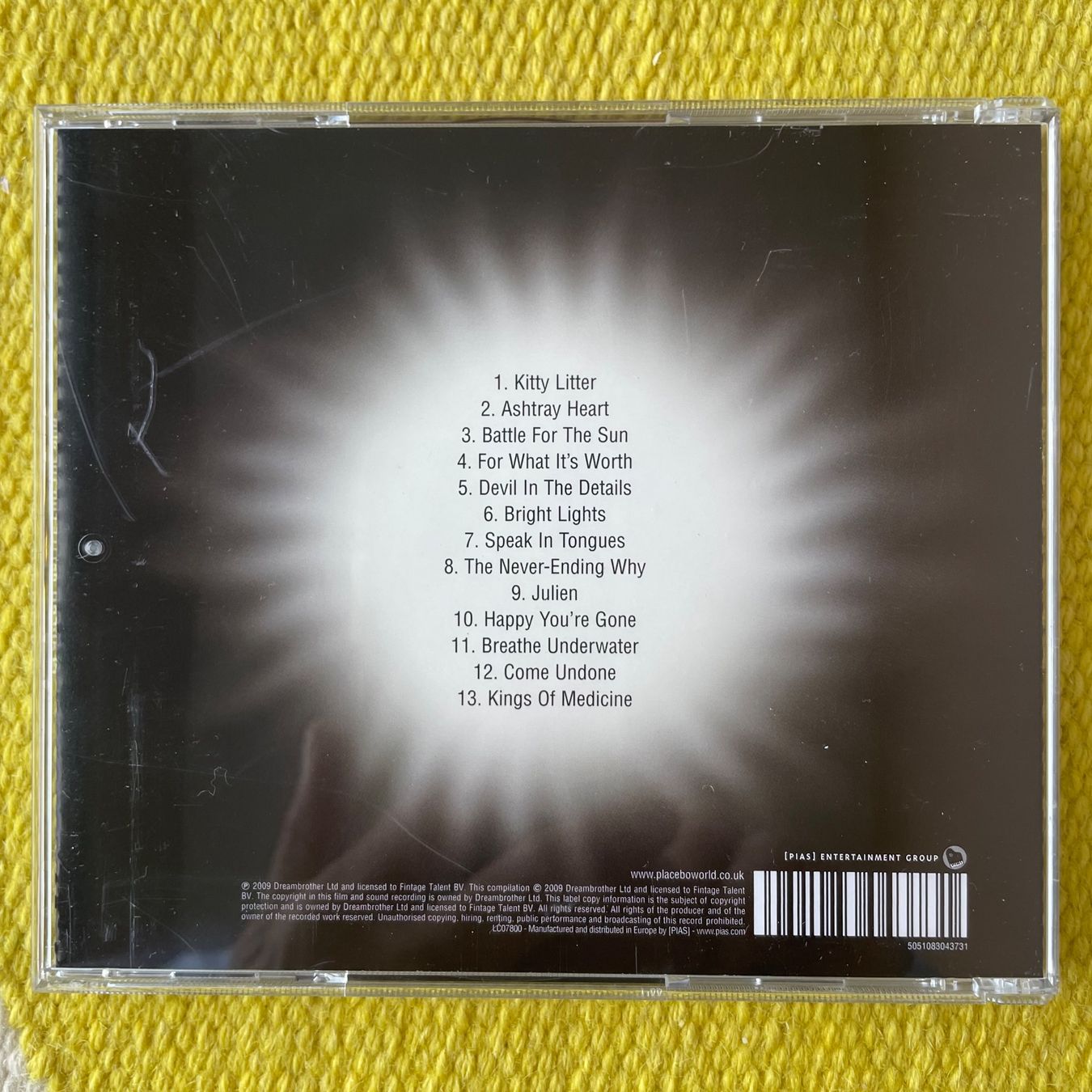 CD: PLACEBO-BATTLE FOR THE SUN – Usato da Rorschacherberg venduto da CD-Roli 1