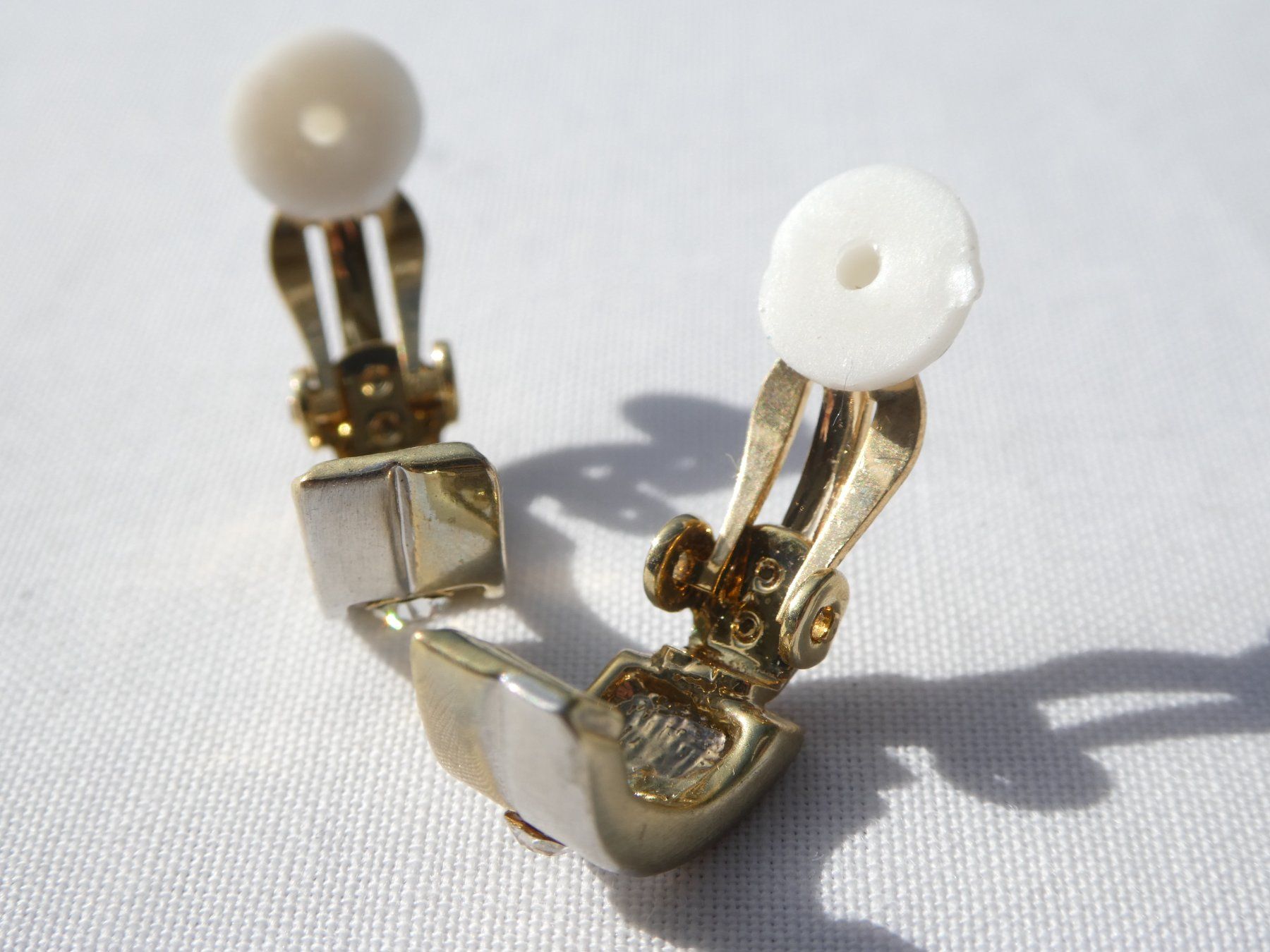 Orecchini pendenti & Orecchini a lobo: Ohrclips, Modeschmuck – Nuovo (secondo la descrizione) da Gattikon venduto da kaandooh 2