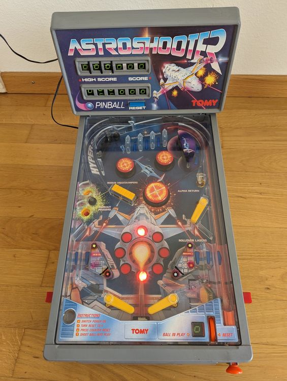 Tomy Astro Shooter Pinball Flipper Kaufen auf Ricardo