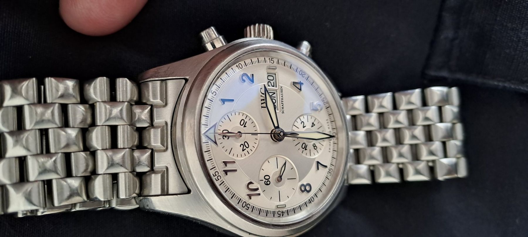 IWC Montres: IWC Chronograph-Spitfire – D'occasion à Bichwil par Uhrenticker-48