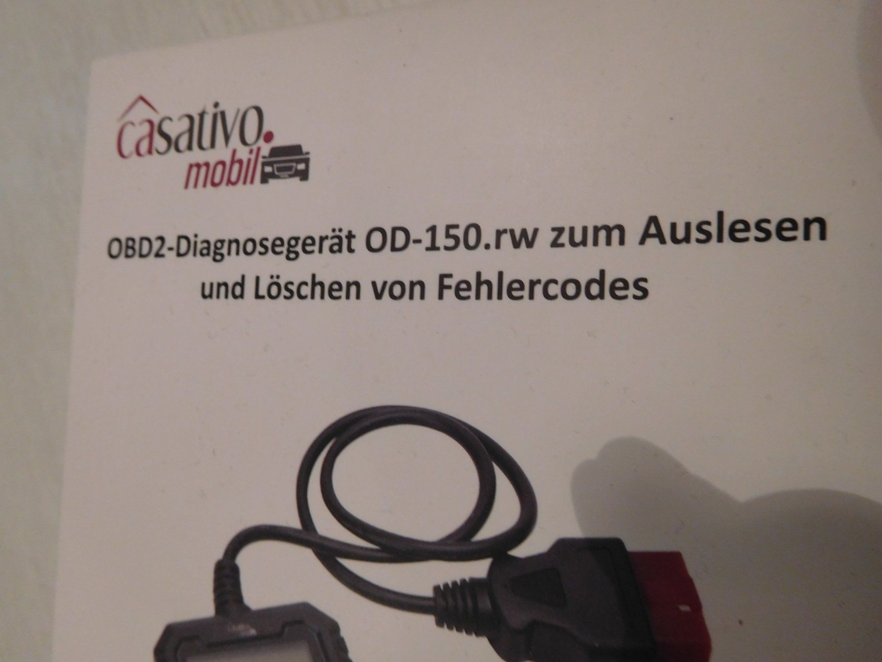 Misurare: Fahrzeug Diagnosegerät Fehlercode auslesen / löschen – Nuovo e nell'imballaggio originale da Holziken venduto da Rupe 3