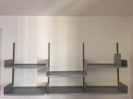 Vitsœ 606 Shelving System, Dieter Rams, 333cm, Silber