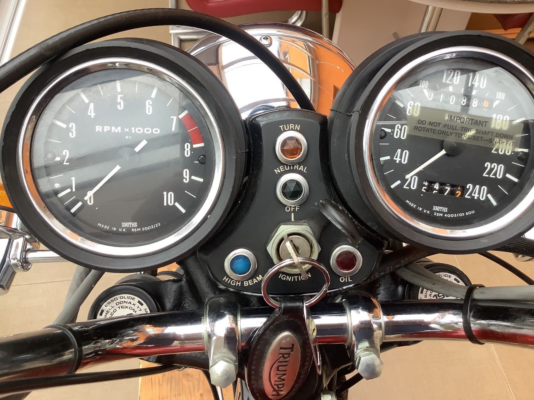 Strada: Triumph T 140 ES – Usato da Schlieren venduto da Kristina0 7