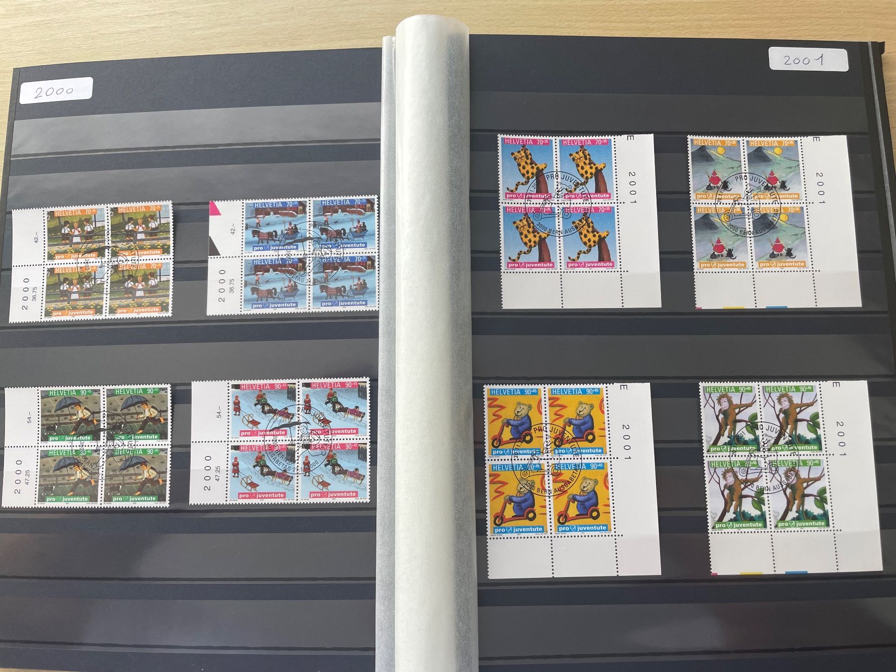Tous les timbres: 40 séries PJ complètes dès 25.- – D'occasion à Sonceboz-Sombeval par Comment2 3