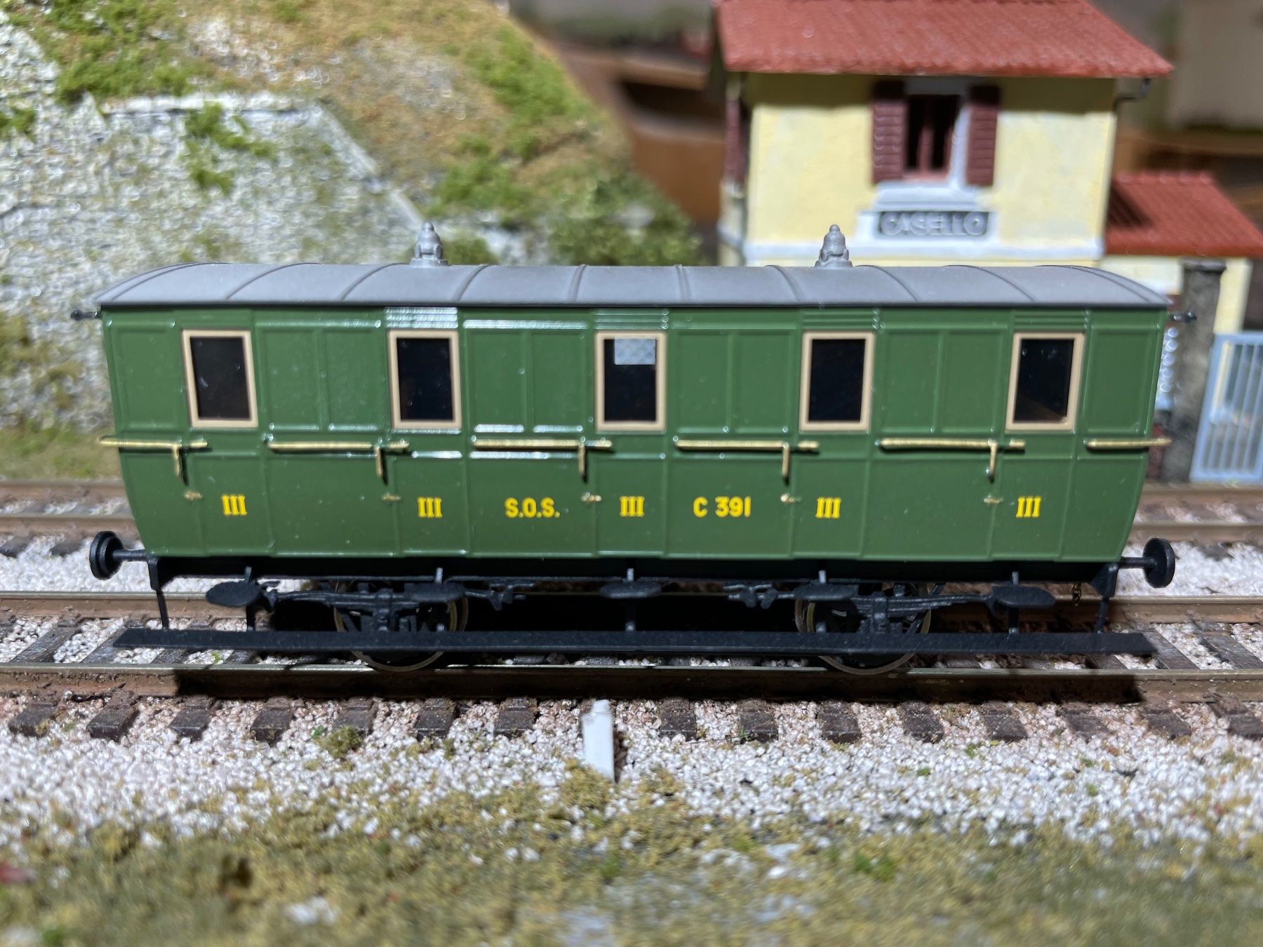 Lemaco Modellini di ferrovie: GB Modell, SOS - Zug- Set – Usato da Krummenau venduto da ferrotech 4
