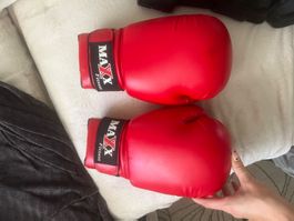 Boxhandschuhe rot, Paar